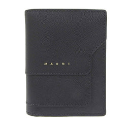 Marni Womens Leather Wallet (bi-fold) Black