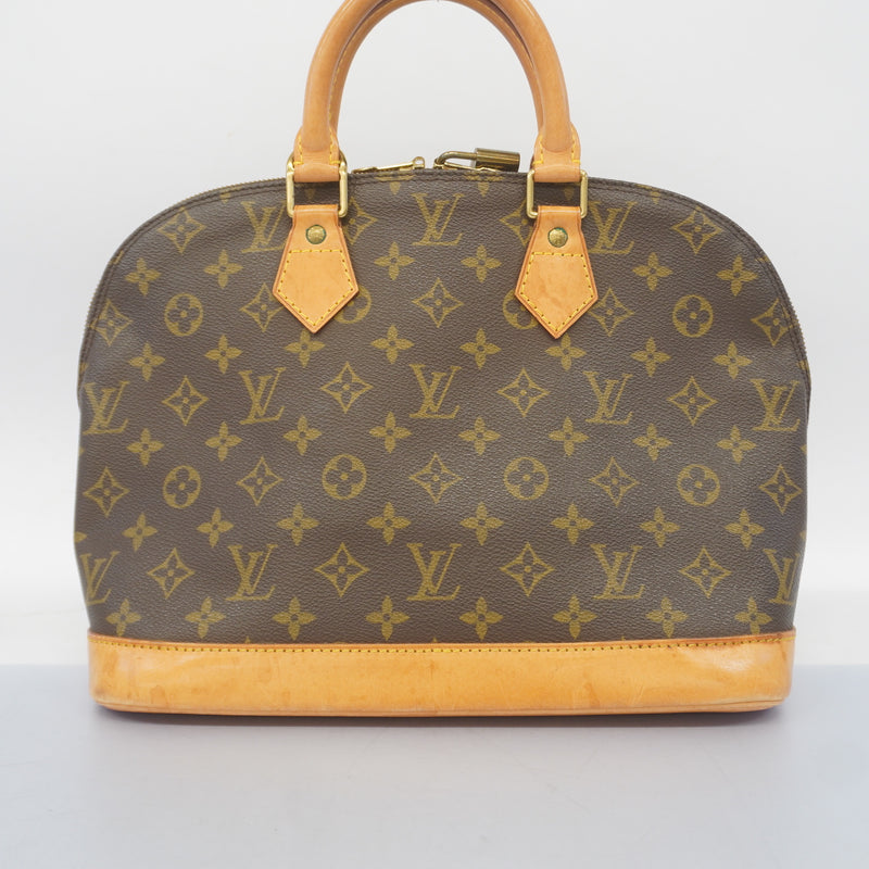 Auth Louis Vuitton Monogram Alma M51130 Womens Handbag