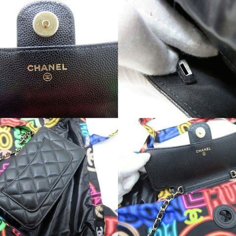CHANEL 21SS Caviar Skin Multicolor Eco Bag AP2095B Tote Shoulder