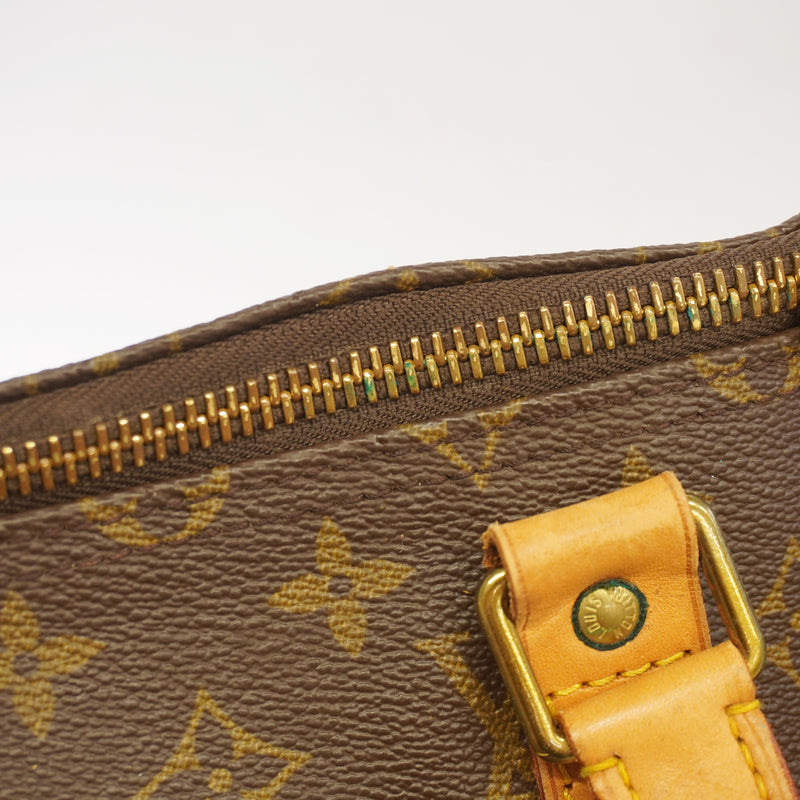 Auth Louis Vuitton Monogram Keepol 55 M41424 MenWomenUnisex Boston BagHandbag
