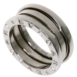 Bvlgari B-zero1 S # 48 Ring / K18 White Gold Ladies