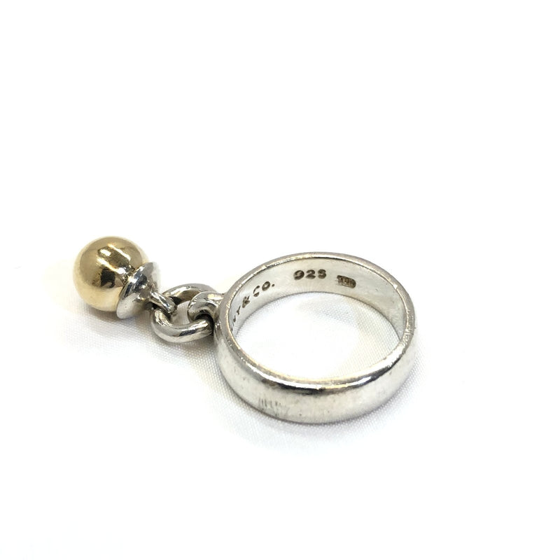 TIFFANY & Co. Tiffany Ring Dangle Ball Silver Gold 925 750 Ladies