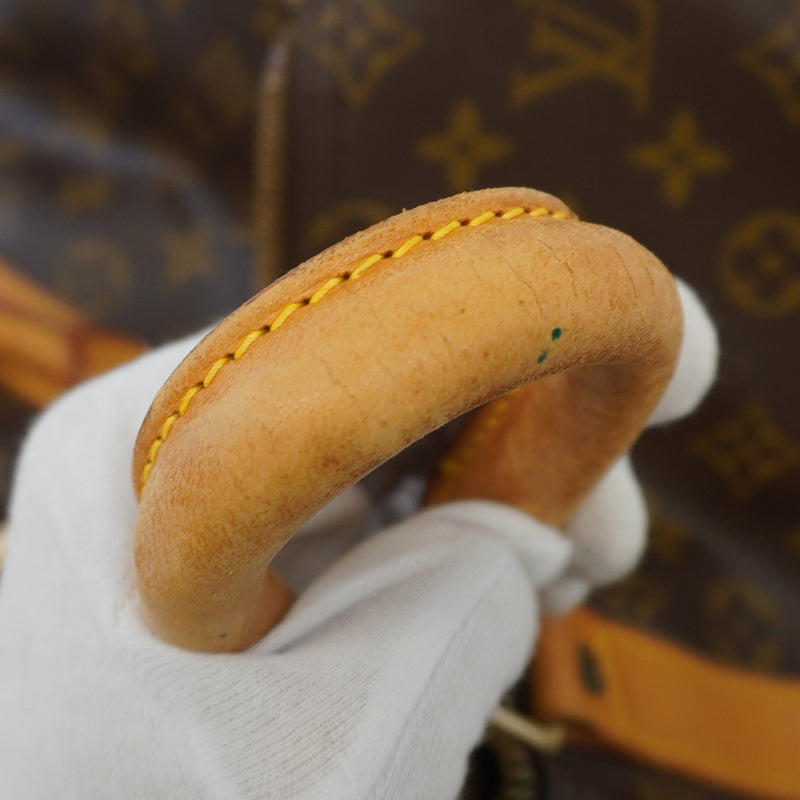 Auth Louis Vuitton Monogram Keepol Band Lier 45 M41418 Unisex Boston Bag