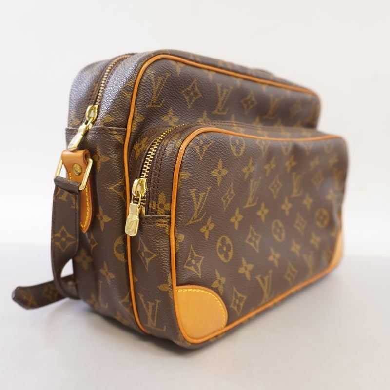 Auth Louis Vuitton Monogram Nile M45244 Womens Shoulder Bag