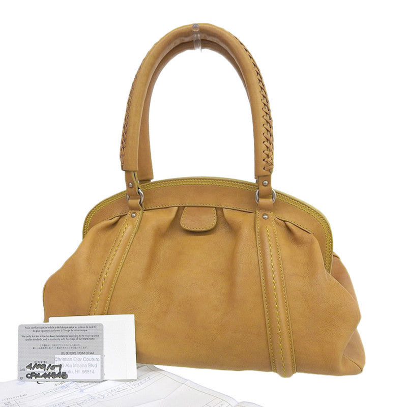 Christian Dior Handbag Women's Handbag Yellow