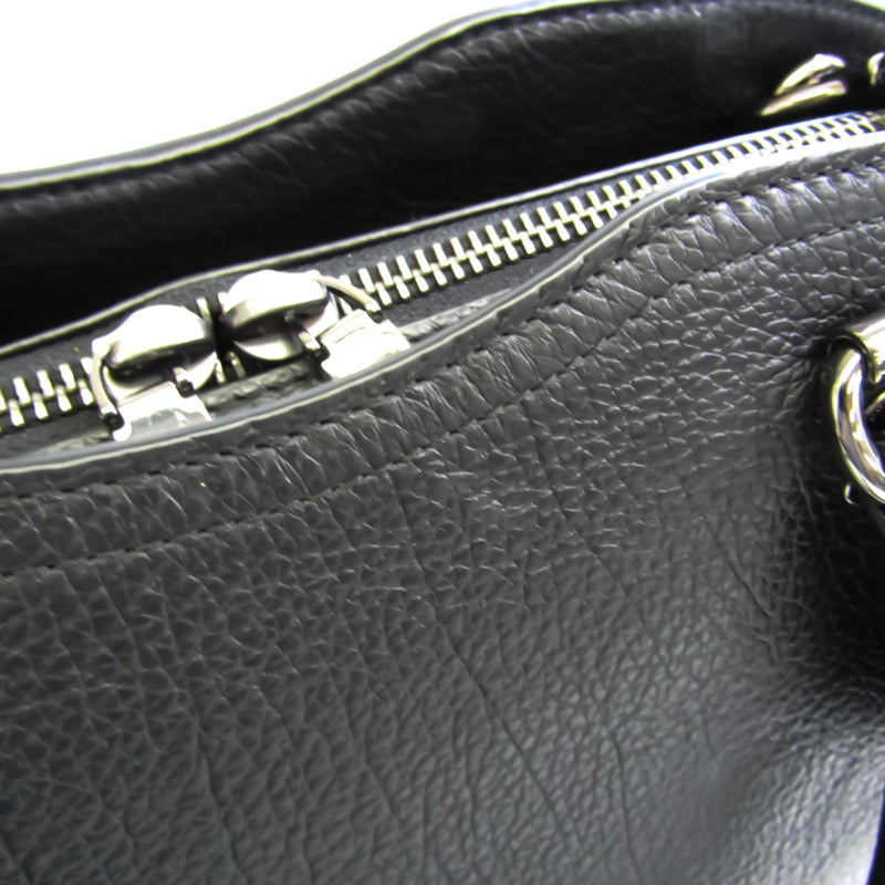Coach Drew Satchel 40862 Womens Leather HandbagShoulder Bag Black