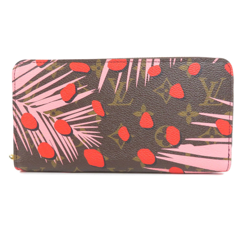 Louis Vuitton M41908 Zippy Wallet Monogram Jungle Dot 2016 Cruise Line Long Bi-Fold Canvas Ladies