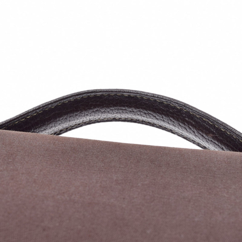 HERMES Hermes Victoria Shoulder Brown □ H engraved (around 2004) Unisex canvas / fjord shoulder bag