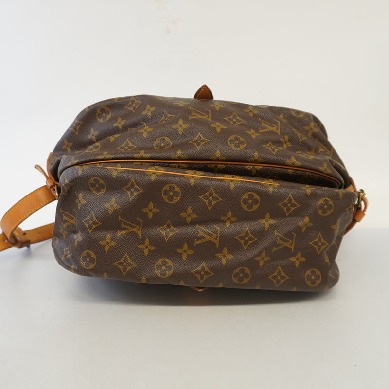 Auth Louis Vuitton Shoulder Bag Monogram Saumur 35 M42254