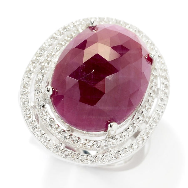 Brand New Indian Ruby Ring