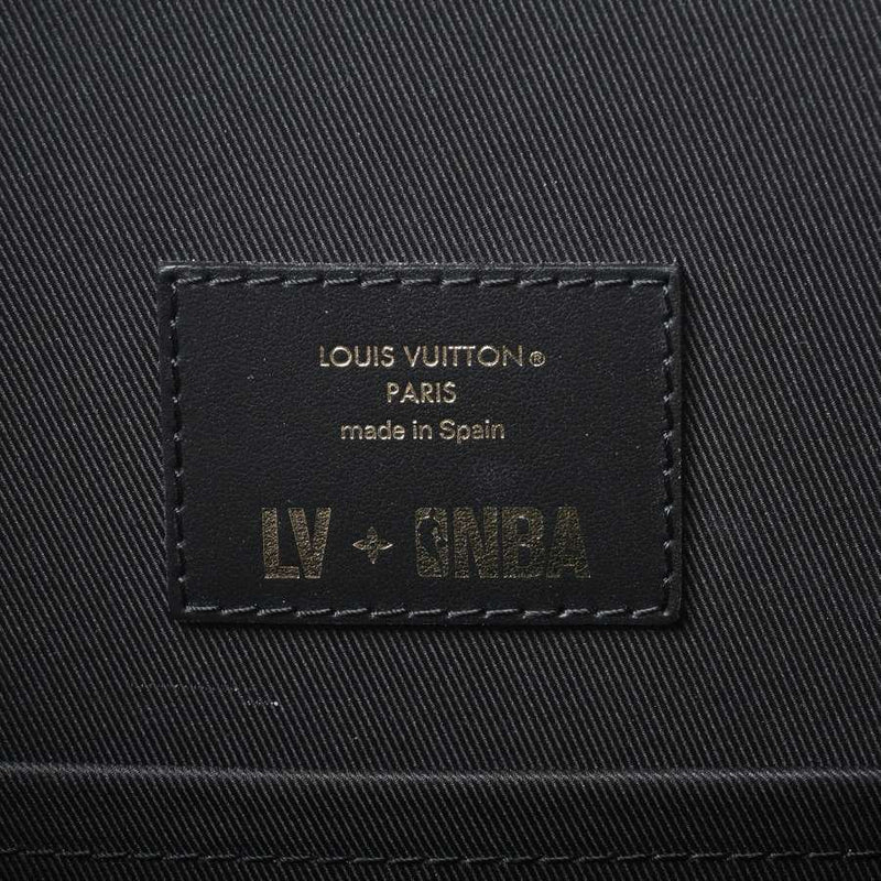 LOUIS VUITTON Monogram NBA collaboration basket backpack rucksack black leather
