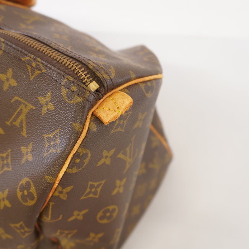 Auth Louis Vuitton Boston Bag Monogram Keepol 50 M41426 Unisex