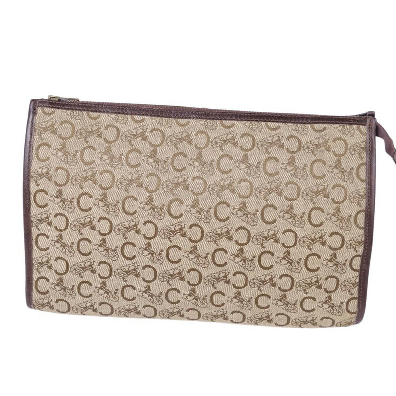 Celine Saluki C Macadam Clutch Ladies Second Leather