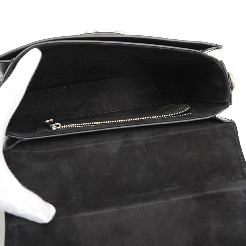 Dior Evolution Flap Bag Shoulder Calf Black M8000VVQV