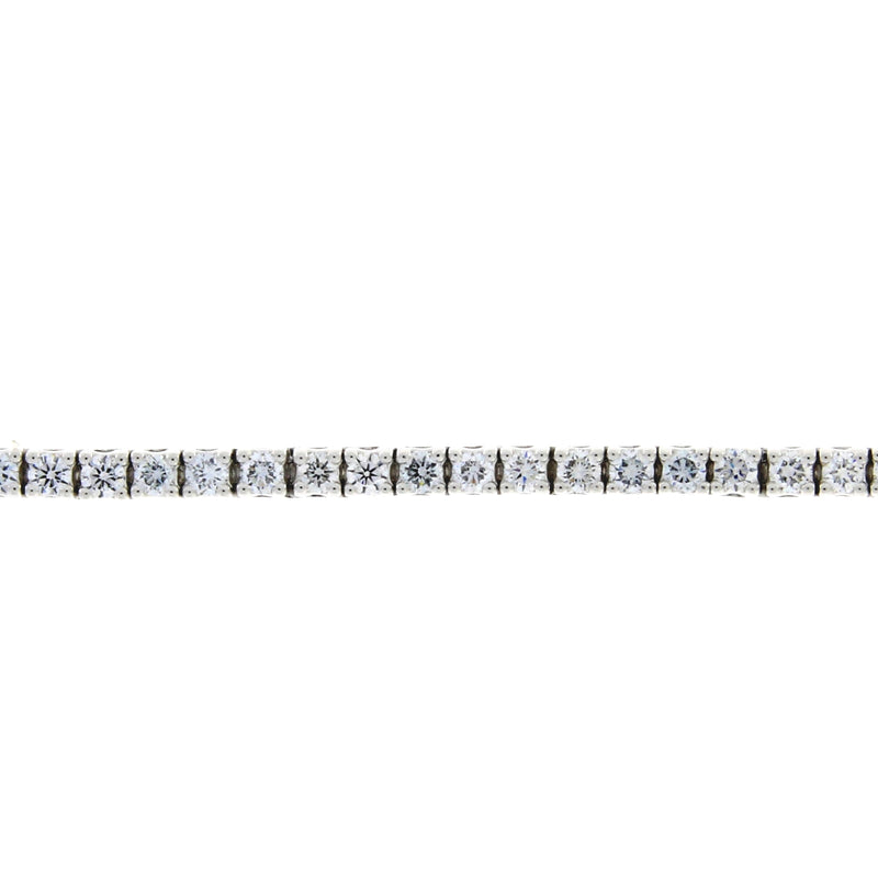 Lab Grown Diamond Tennis Bracelet 14KT White Gold