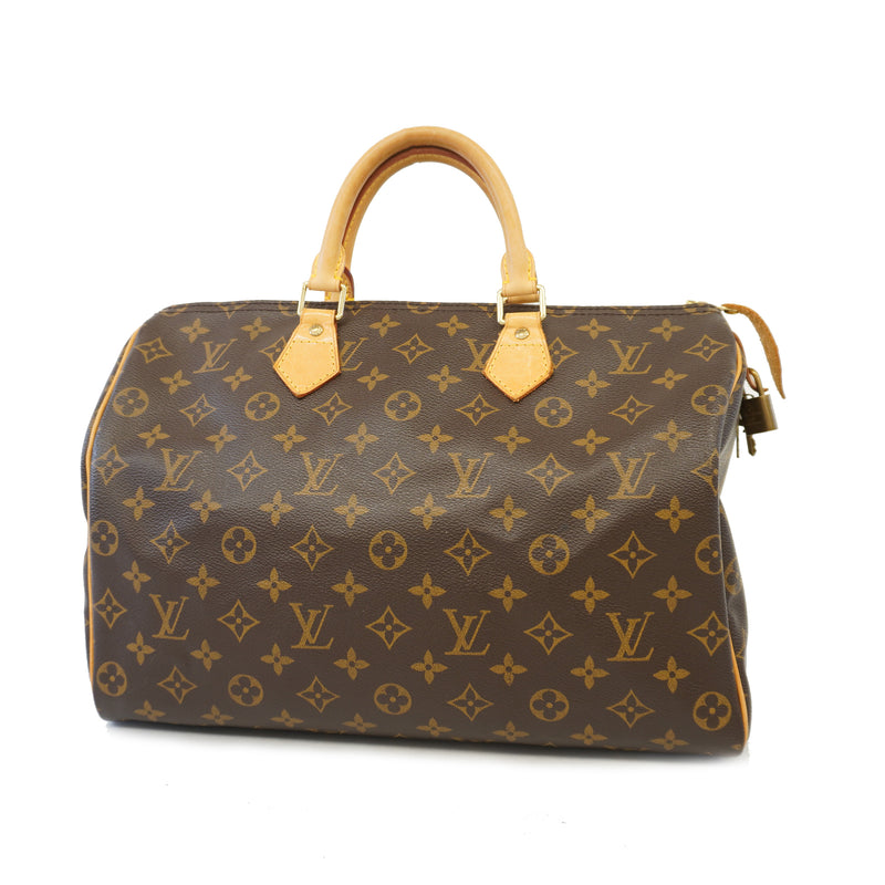 Auth Louis Vuitton Handbag Monogram Speedy 35 M41107