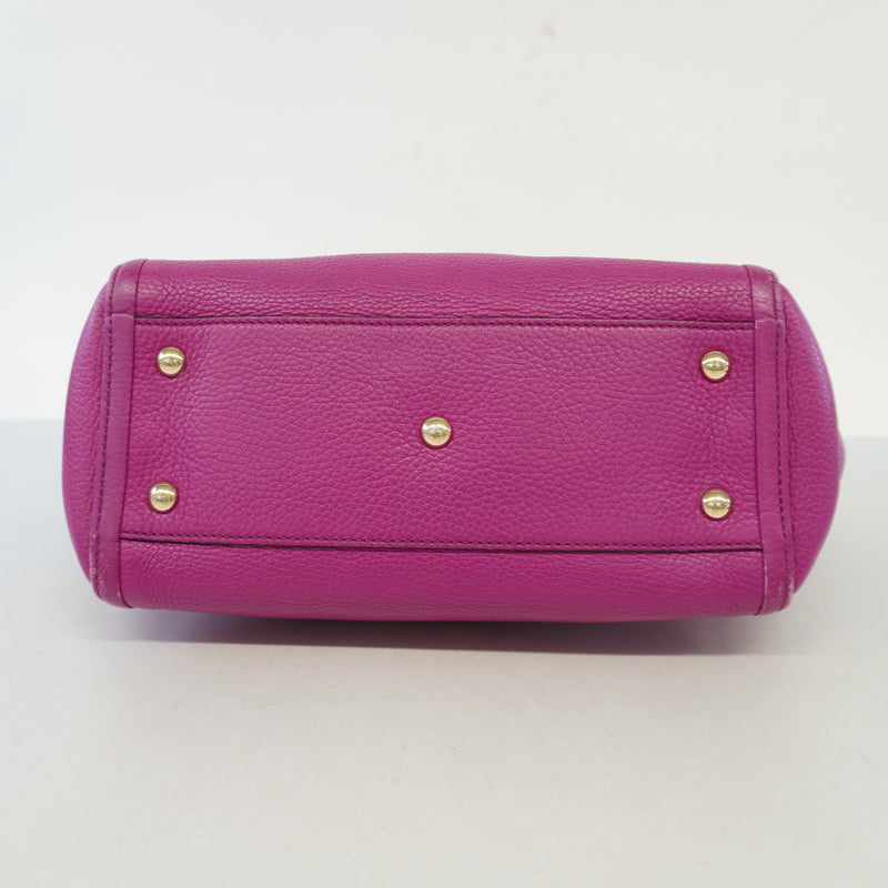 Auth Gucci Soho 2way Bag 369176 Womens Leather HandbagShoulder Bag Pink