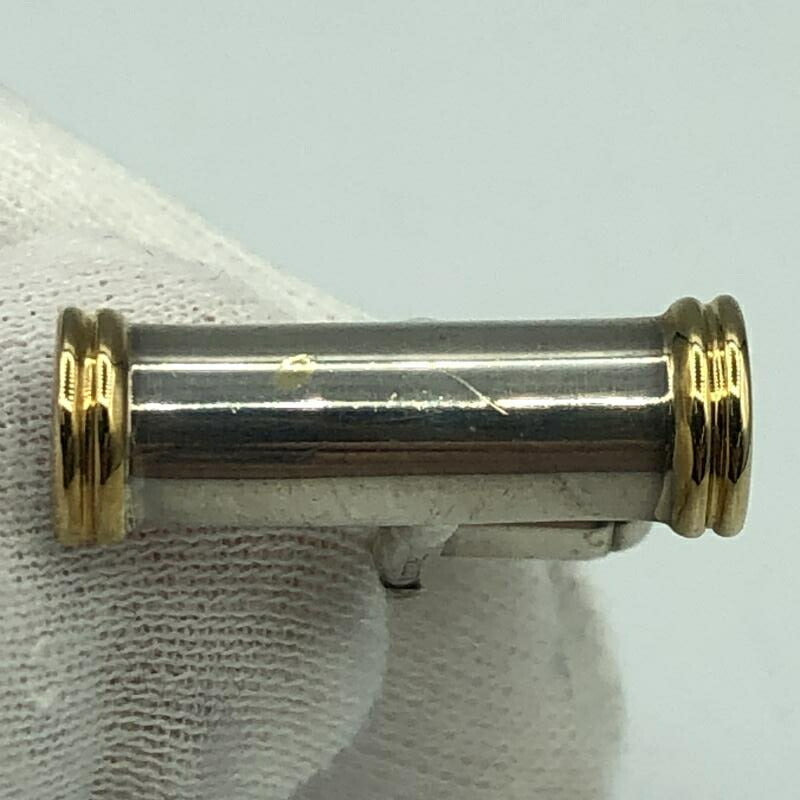 TIFFAN Tiffany Cufflinks Design Combi Double Silver Gold 925 750