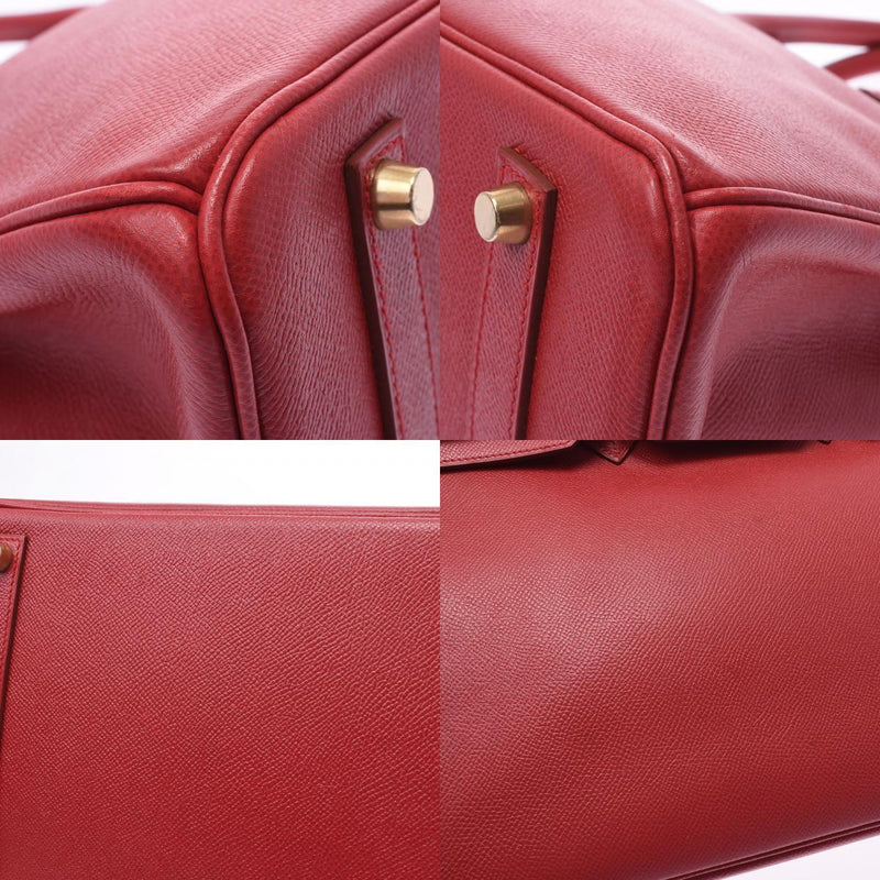 Hermes Birkin 35 Rouge Vif Unisex Kushbel handbag