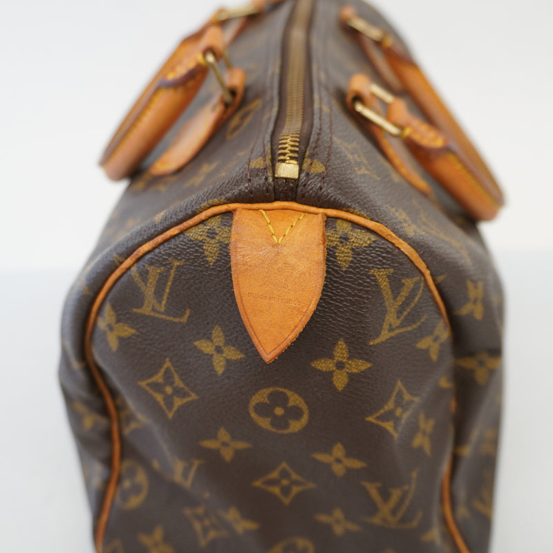 Auth Louis Vuitton Handbag Monogram Speedy 30 M41526