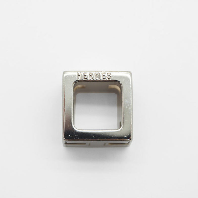 HERMES Hermes Cage Do Ash H Cube Necklace