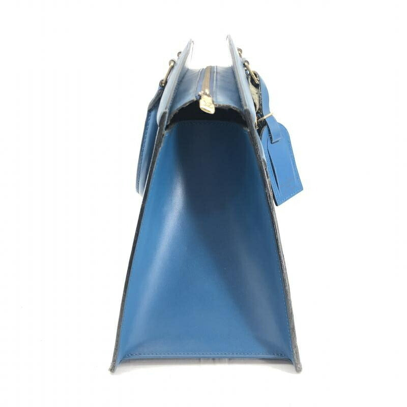 LOUIS VUITTON Riviera R-D Ladies Bag Blue Leather