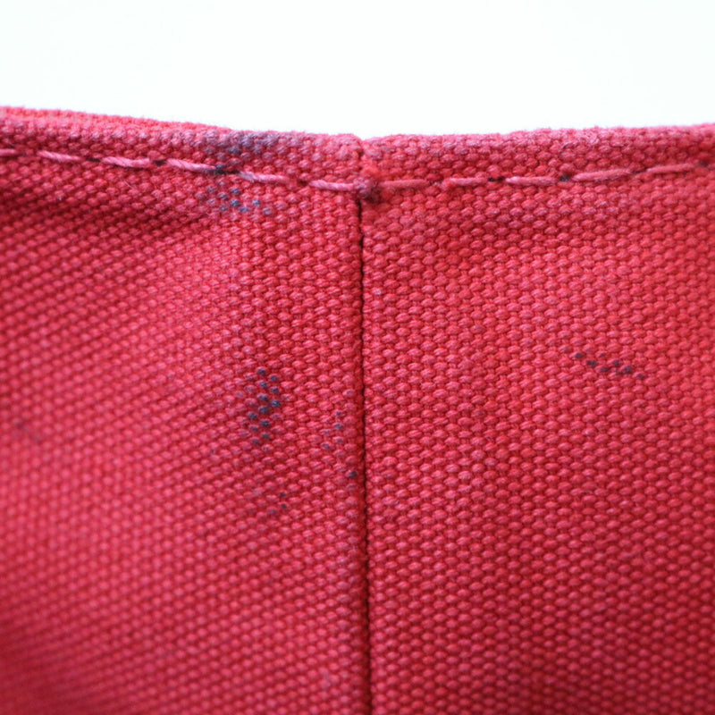 Prada Handbag Shoulder Bag Kanapatoto Red Ladies Canvas