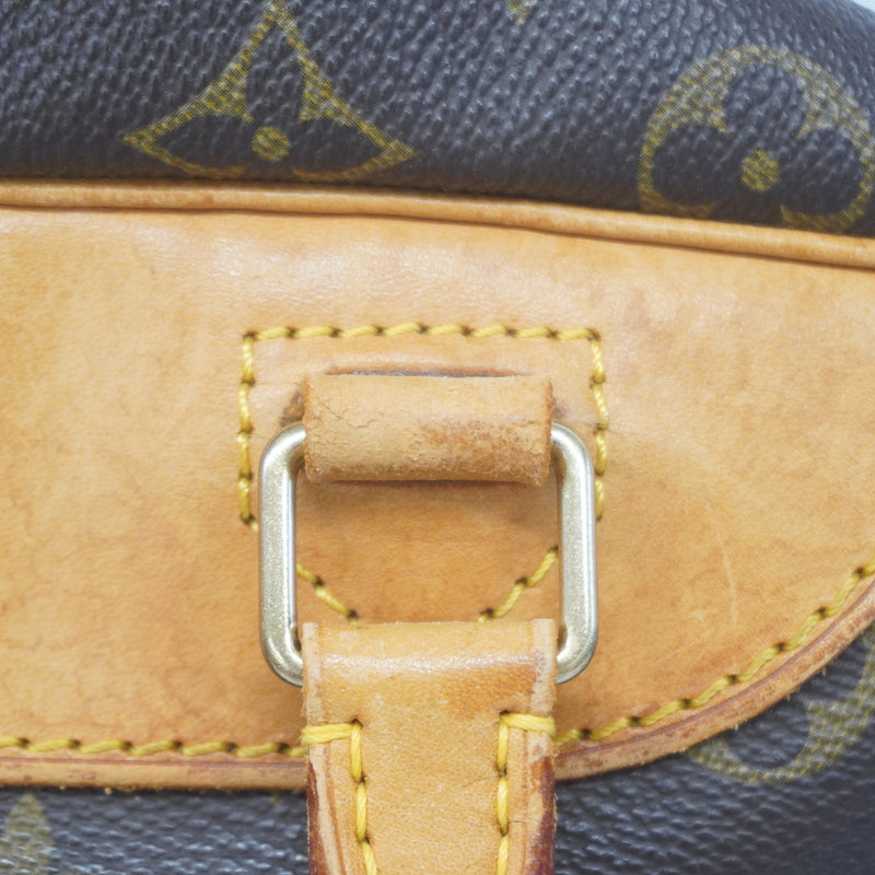 Auth Louis Vuitton Monogram Deauville M47270 Womens Handbag