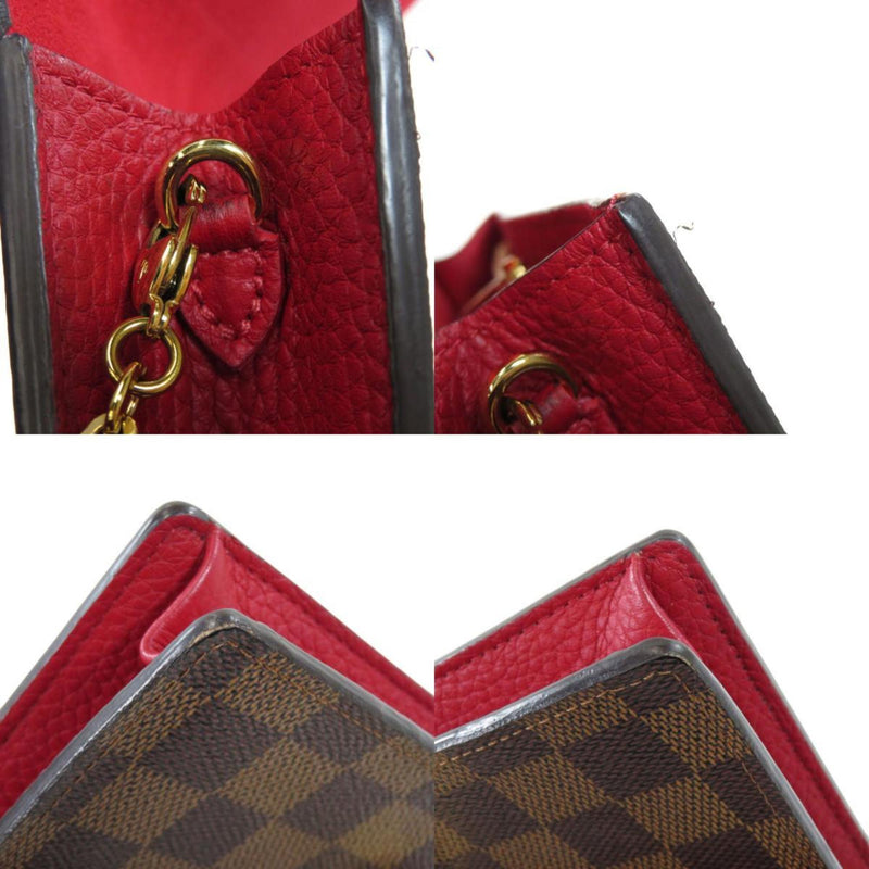 Louis Vuitton N60288 Portofeuil Croisette Damier Ebene Shoulder Bag Canvas Ladies LOUIS VUITTON