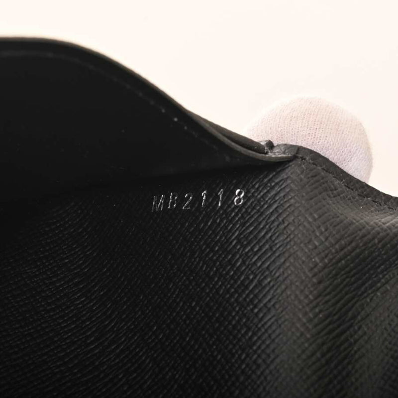 Louis Vuitton Eclipse Brazza Bi-Fold Wallet Black PVC Leather