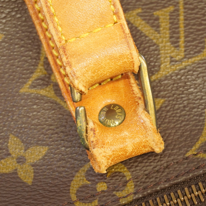Auth Louis Vuitton Boston Bag Monogram Flanelly 50 M51116