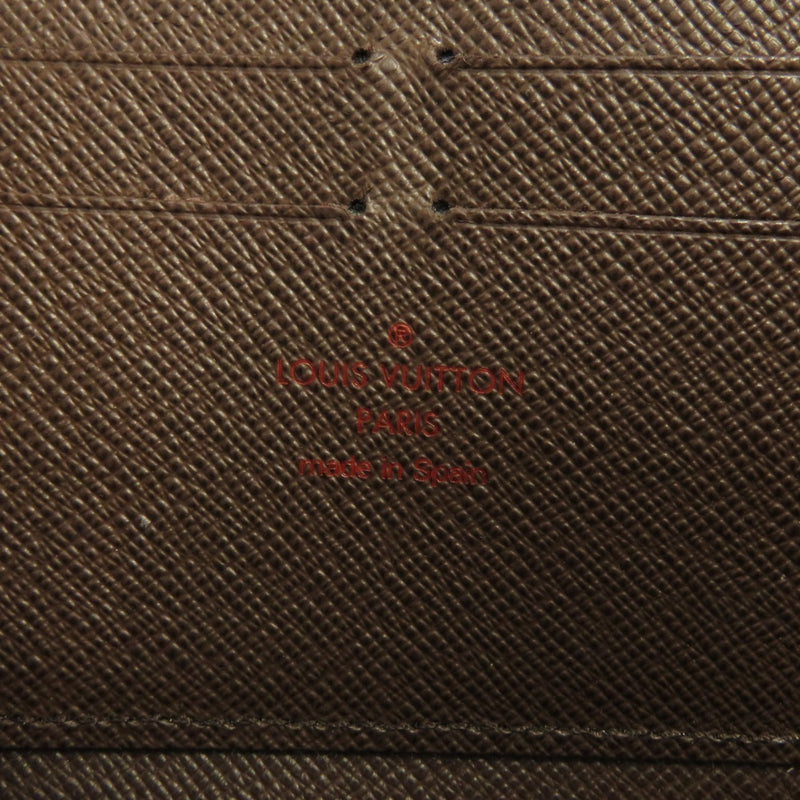 Louis Vuitton N60015 Zippy Old Damier Ebene Long Wallet Canvas Ladies LOUIS VUITTON