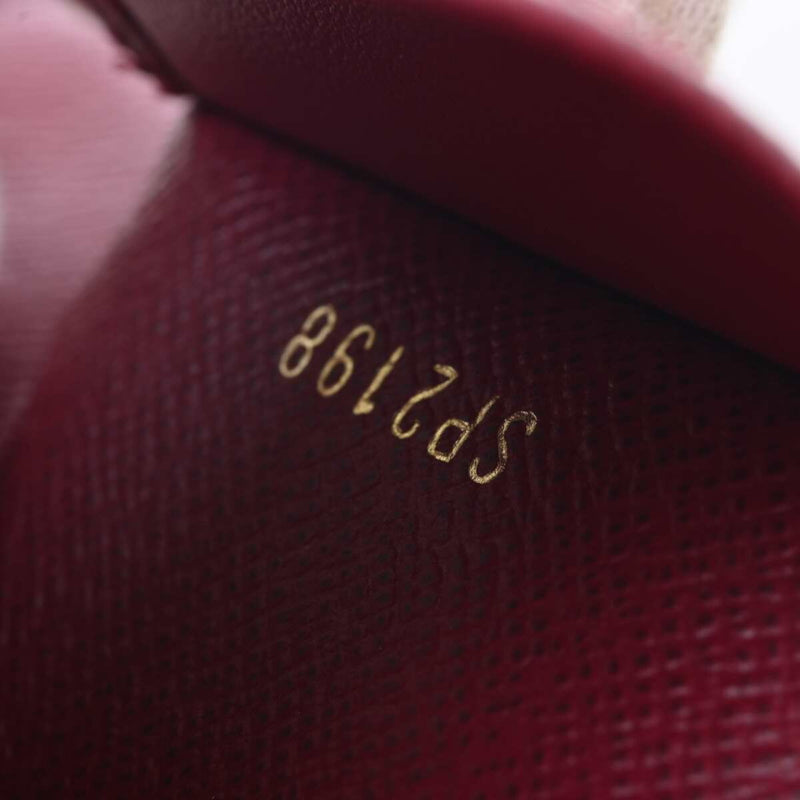 Louis Vuitton Monogram Womens PVC Key Case BordeauxBrown