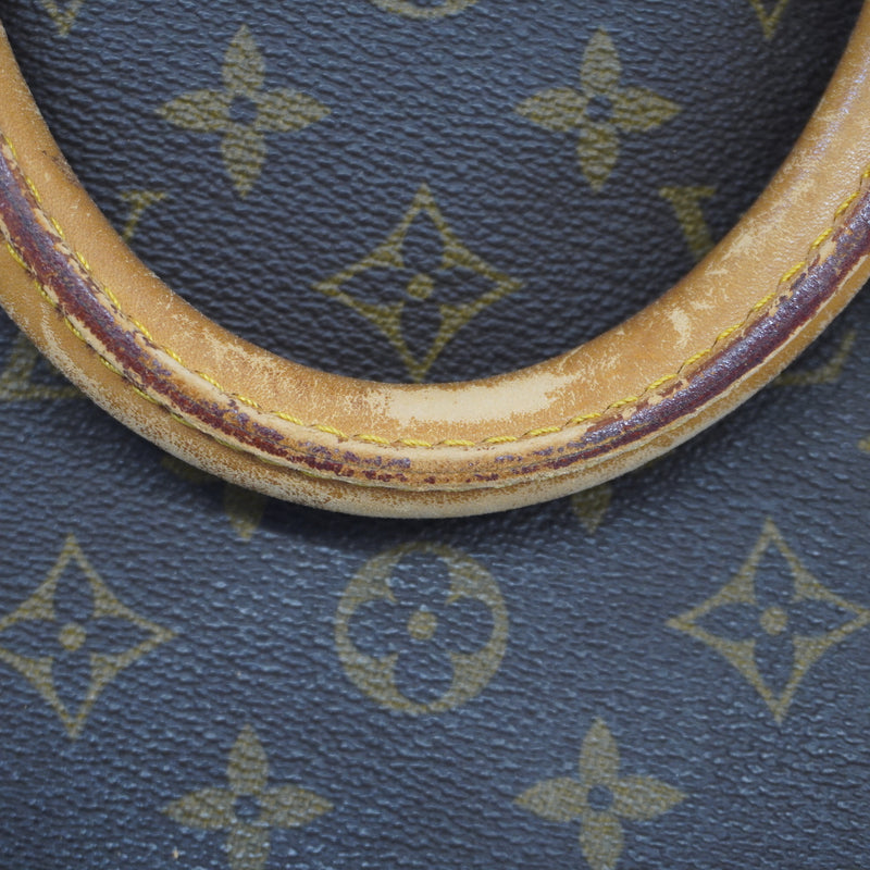 Auth Louis Vuitton Boston Bag Monogram Keepall Bandolier 50 M41416 Unisex