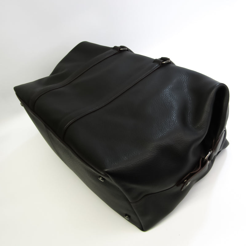 Coach F75715 Mens Leather Boston Bag Black