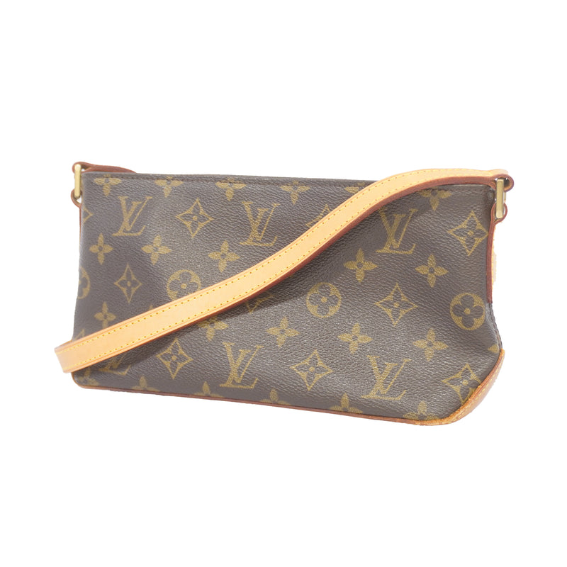 Auth Louis Vuitton Monogram Trotteur M51240 Womens Shoulder Bag
