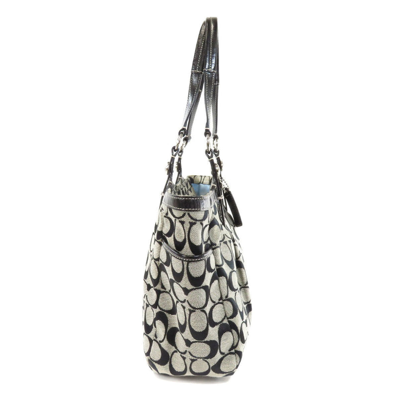Coach F15146 Signature Tote Bag Canvas Ladies
