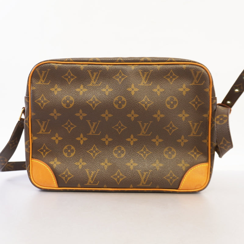 Auth Louis Vuitton Monogram Nile M45244 Womens Shoulder Bag