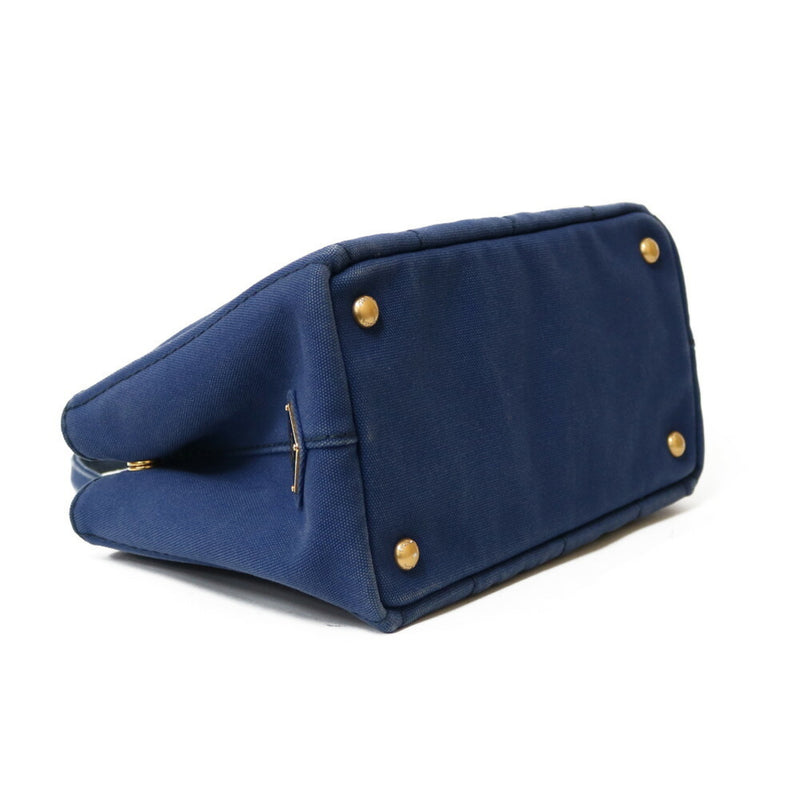 Prada Shoulder Bag Handbag Kanapatoto SS Ladies Canvas