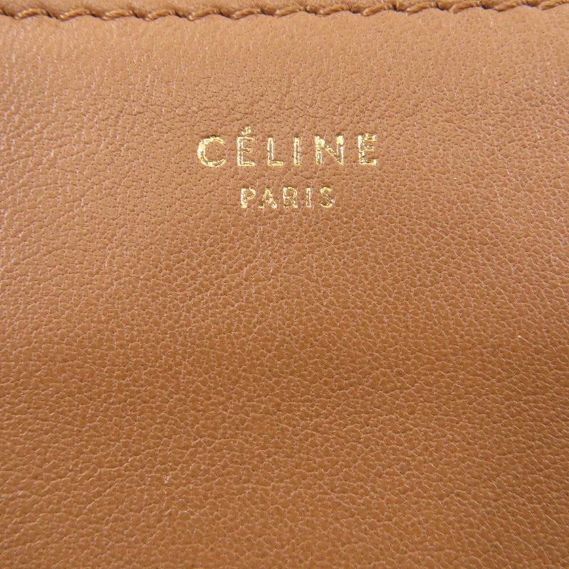 Celine Trio Shoulder Bag Lambskin Ladies CELINE