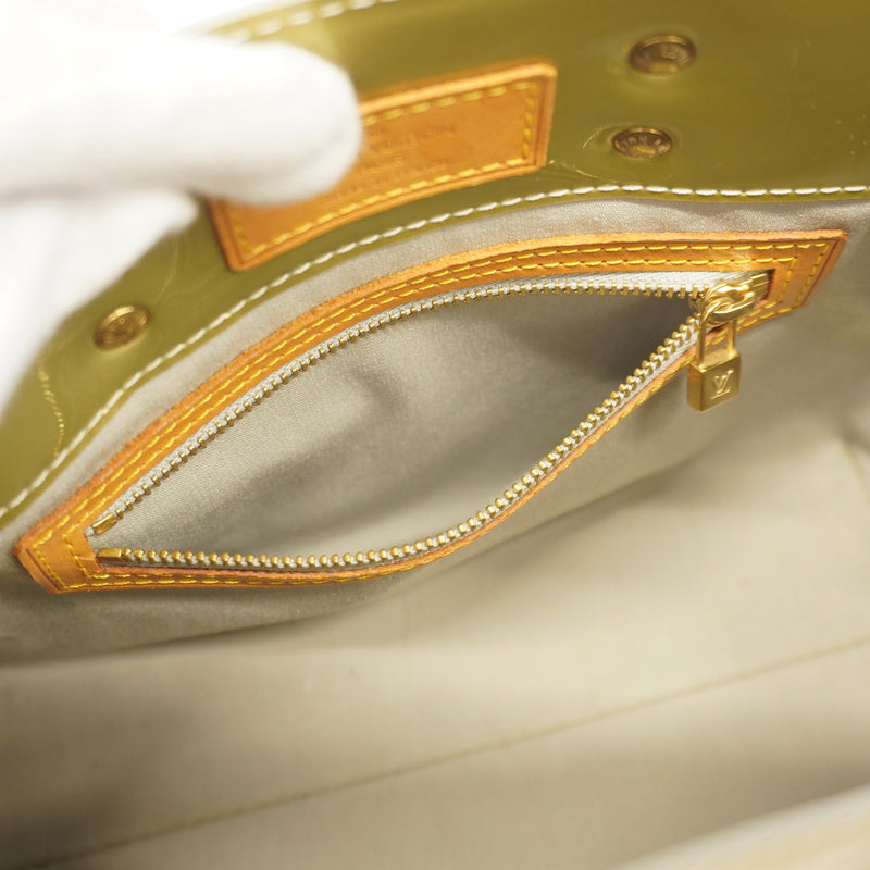 Auth Louis Vuitton Handbag Monogram Verni Reed PM M91145 Guri