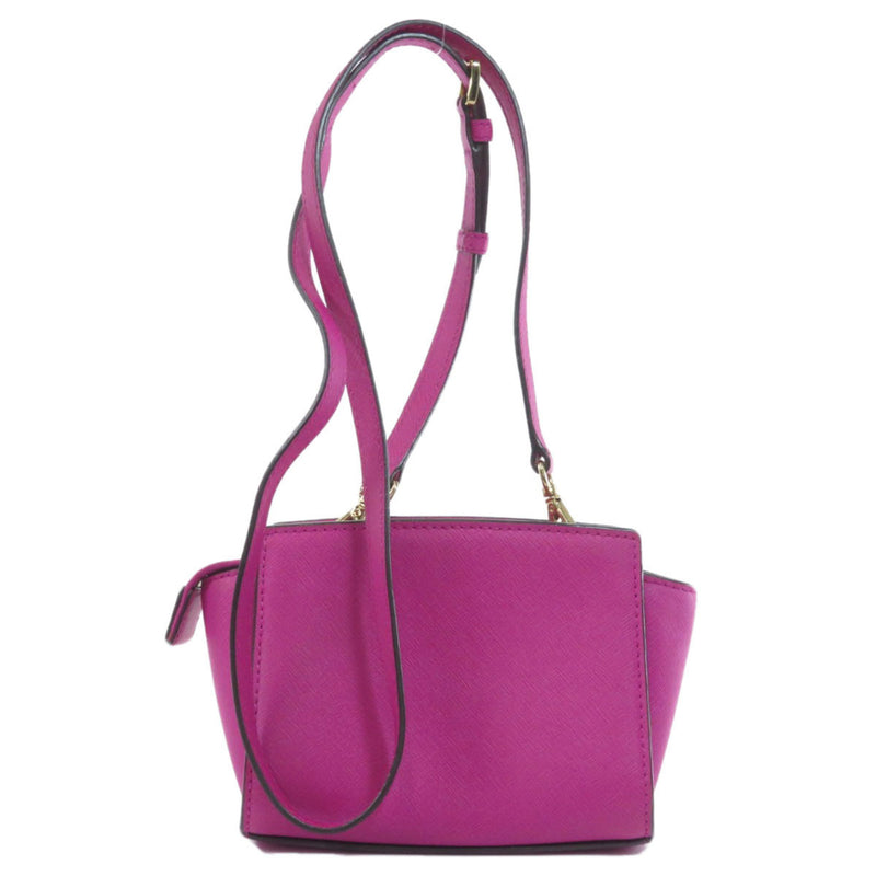 Michael Kors logo mark shoulder bag leather ladies