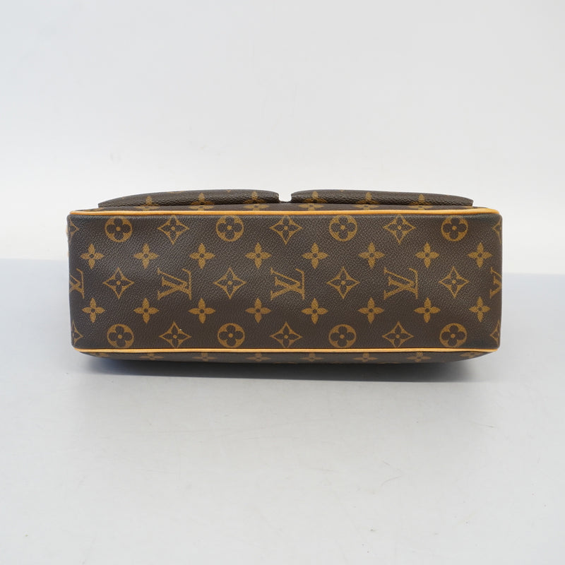 Auth Louis Vuitton Monogram Viva Cite GM M51163 Womens HandbagShoulder Bag