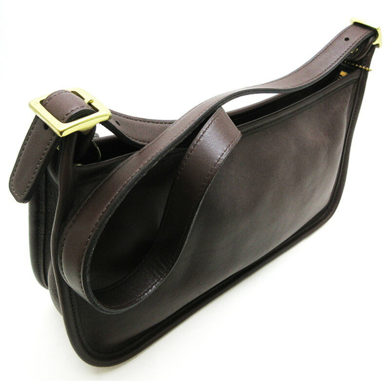 Coach COACH Shoulder Bag Old Leather Brown JOC 9071 Womens Mens