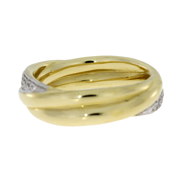 .55ct Diamond Wedding Band Ring 14KT Yellow Gold