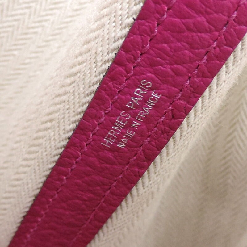 Hermes Garden Party PM Womens Tote Bag Country Rose Purple (Pink)
