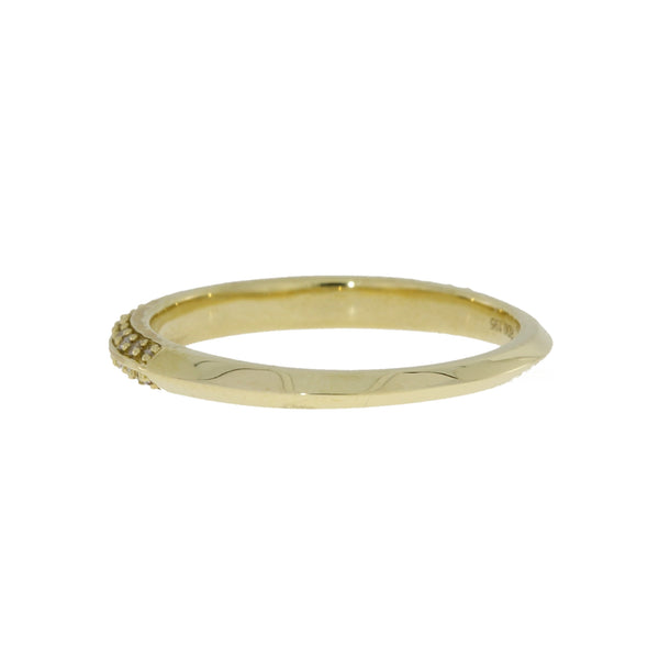.14ct Diamond Wedding Band Ring 14KT Yellow Gold