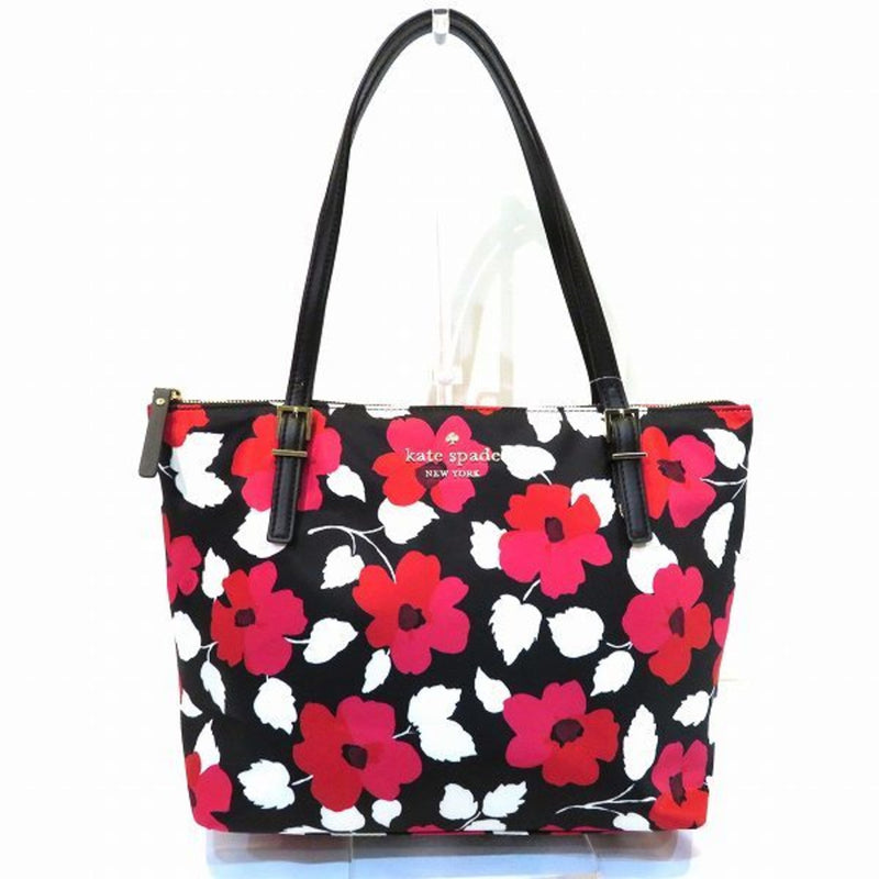 Kate Spade Nylon x Leather Bag Tote Ladies