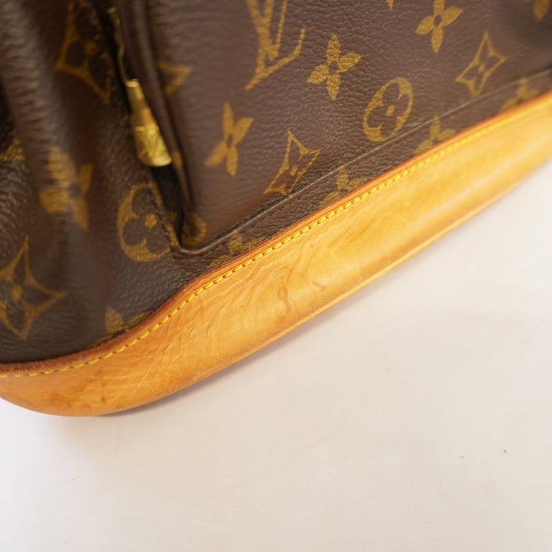 Auth Louis Vuitton Monogram Monsuri MM M51136 Womens Backpack
