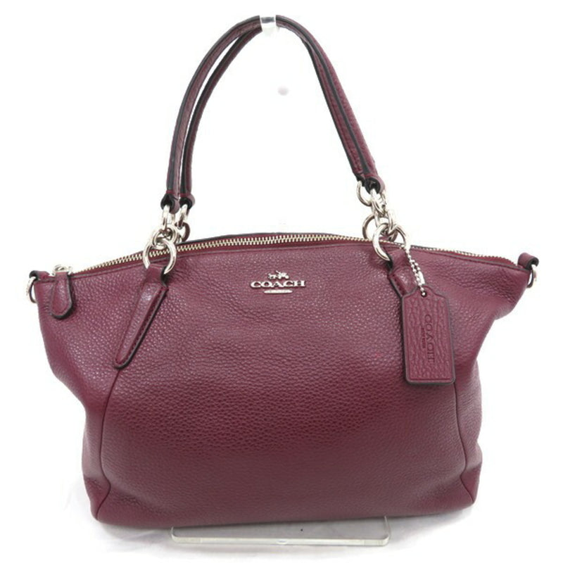 Coach COACH F36675 Small Kelsey Satchel Pebble Leather 2way Bag Ladies